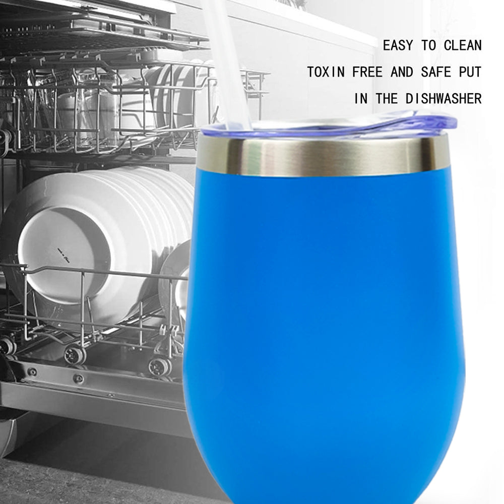 Blue Wine Tumbler