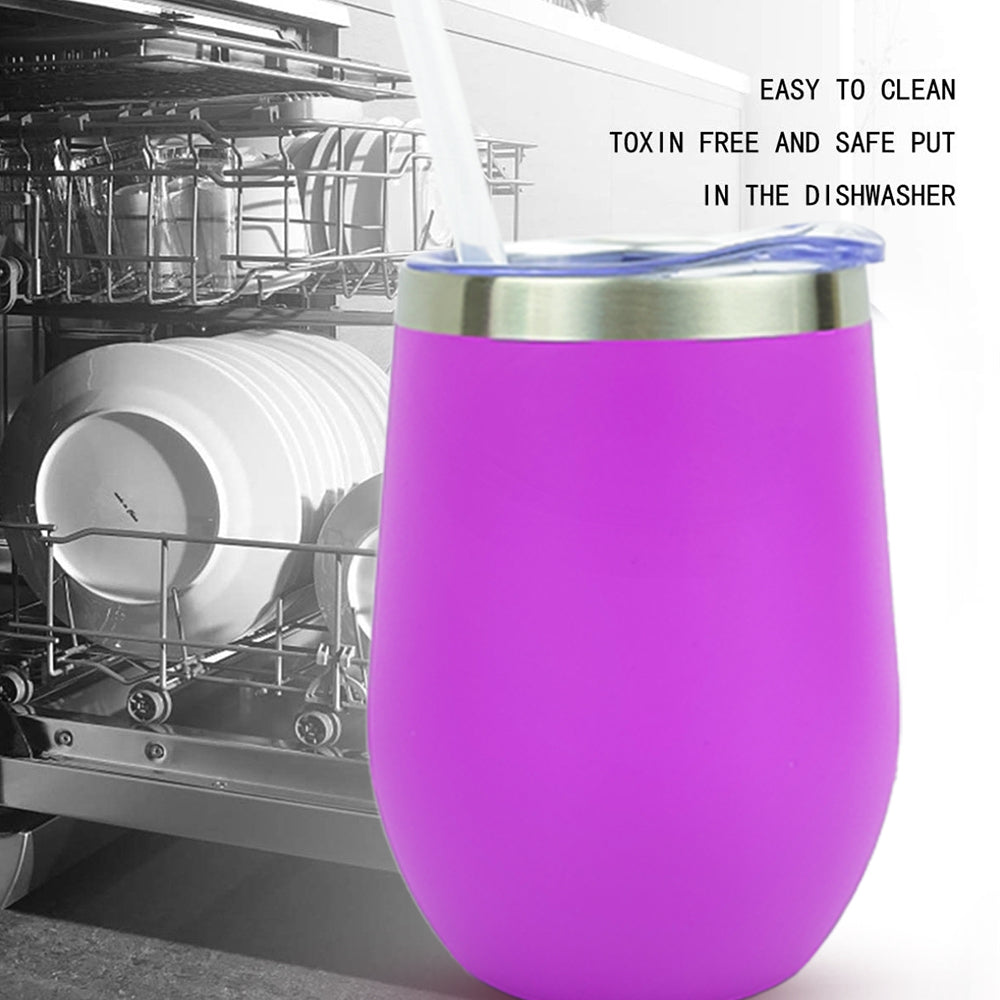 Purple Wine Tumbler