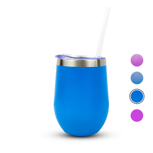 Blue Wine Tumbler