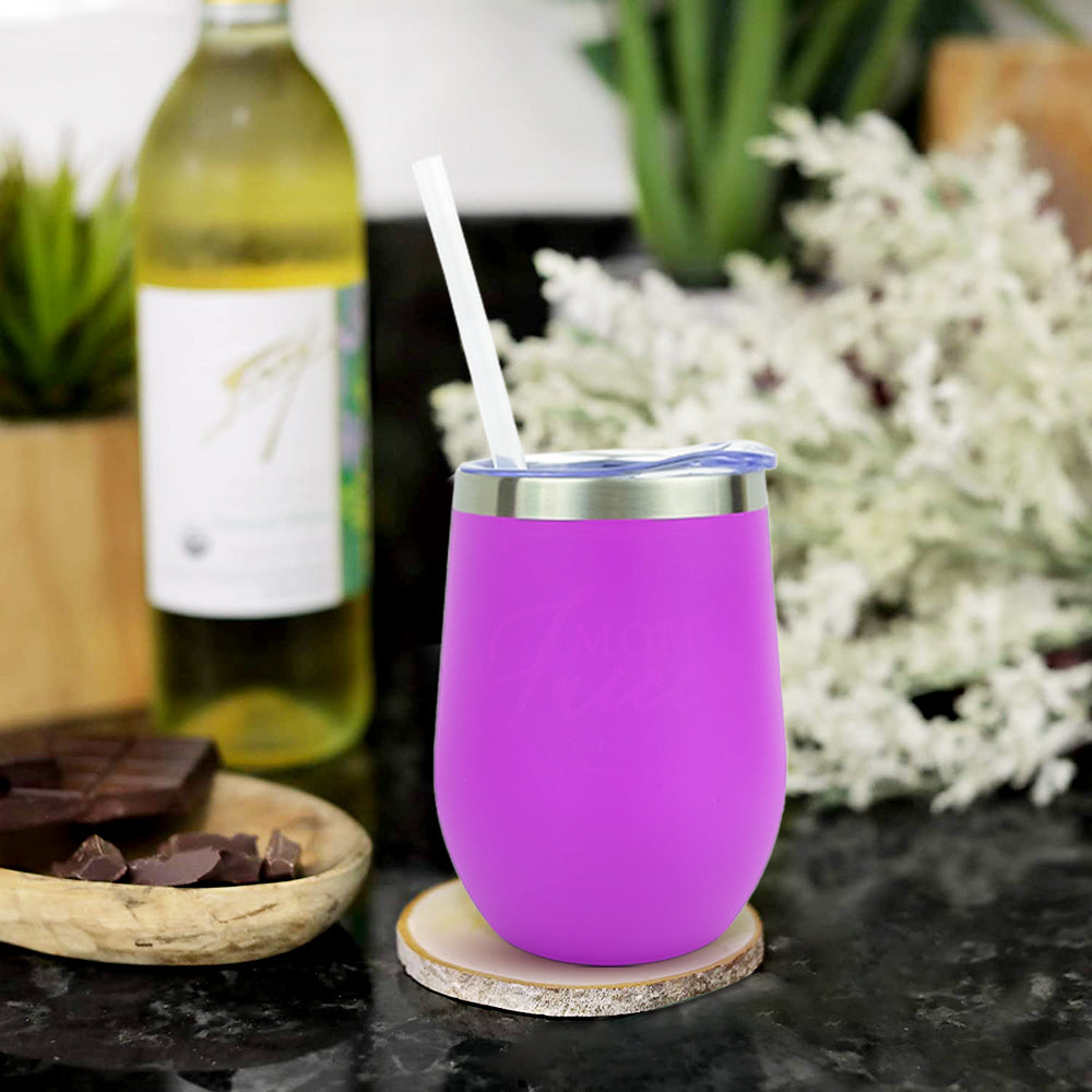 Purple Wine Tumbler