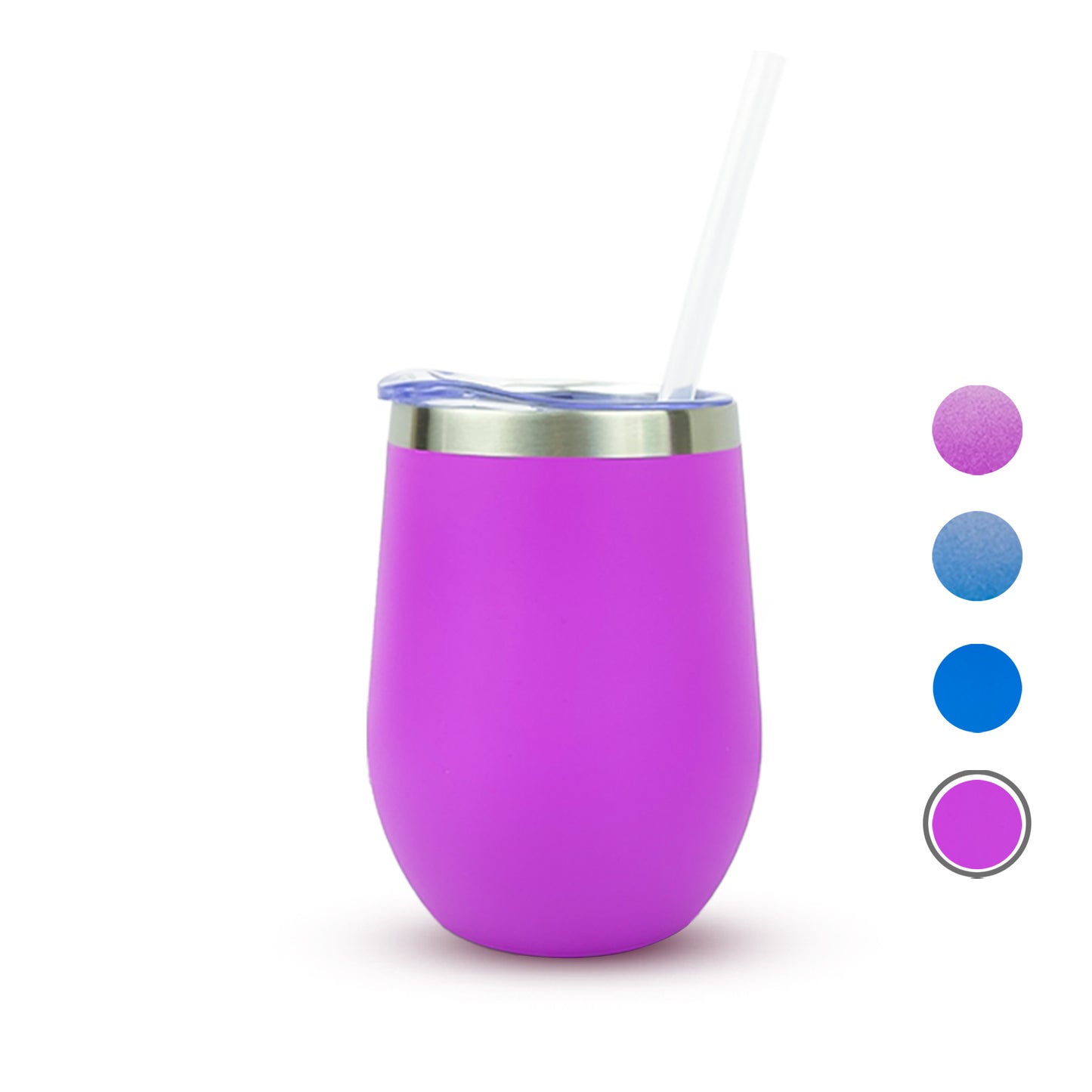Purple Wine Tumbler